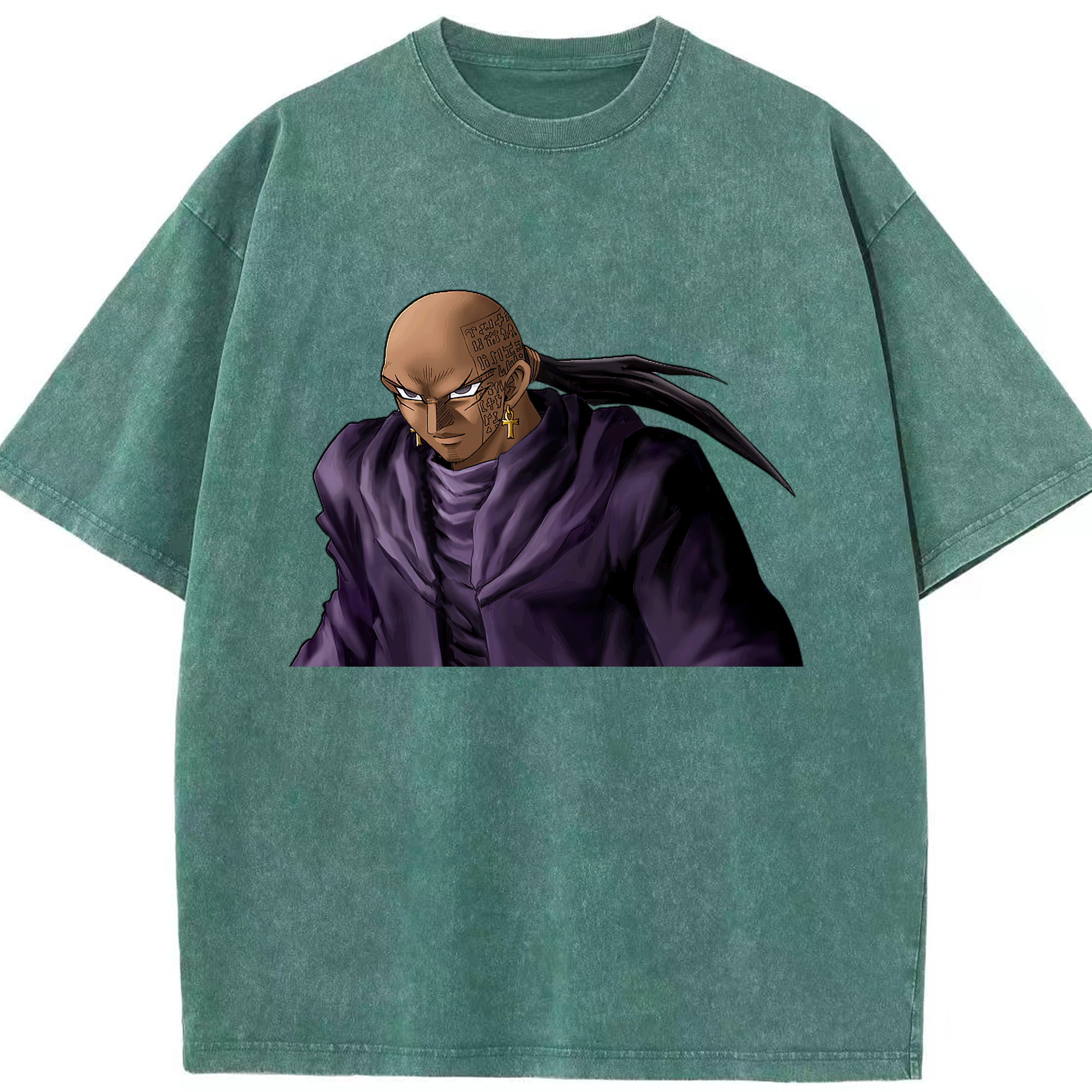 （画像用） 遊☆戯☆王 Yu-Gi-Oh! 綿100% ヴィンテージ風 半袖Tシャツ（フロントプリント）